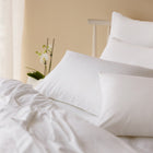 Bamboo Cotton Duvet Cover - White