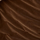 Venus Cotton Velvet Quilted Coverlet - Cafe