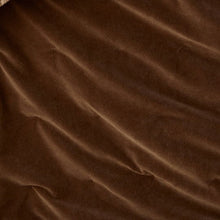 Venus Cotton Velvet Quilted Coverlet - Cafe