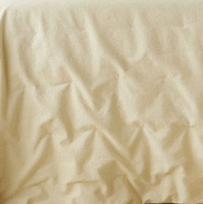 Venus Cotton Velvet Quilted Coverlet - Ivory