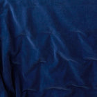 Venus Cotton Velvet Quilted Throw - Denim