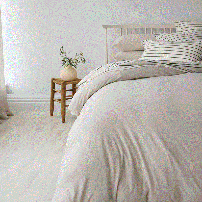 Cotton Jersey Flat Sheet - Natural