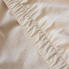 Vintage Look Cotton Fitted sheet - Raw