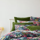 Bamboo Cotton Duvet Cover - Elizabeth Black
