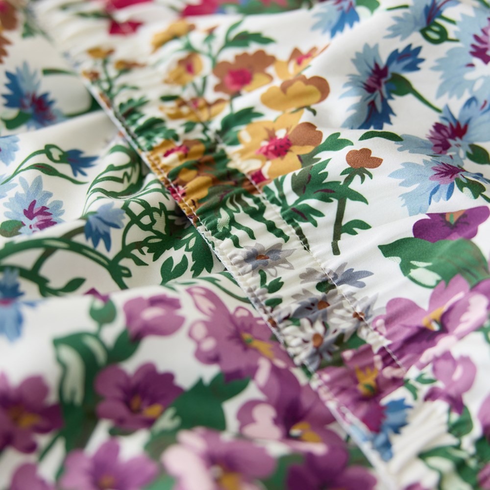 Bamboo Cotton Fitted Sheet - Elizabeth Ivory