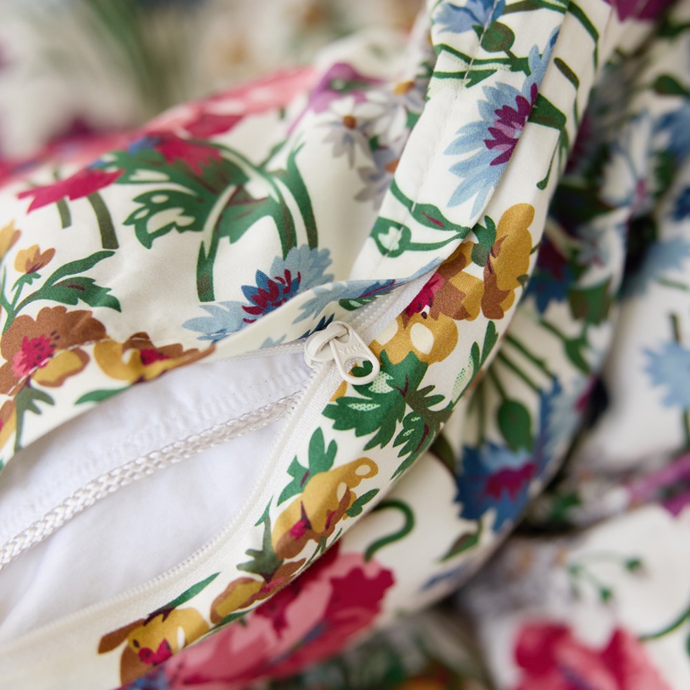 Bamboo Cotton Euro Pillowcase - Elizabeth Ivory