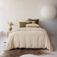 Vintage Look Cotton Duvet Cover - Raw