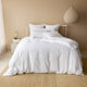 Bamboo Cotton Duvet Cover - White