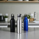 Frankly Cotton 500ml Stainless Steel Gloss Drink Bottle Range