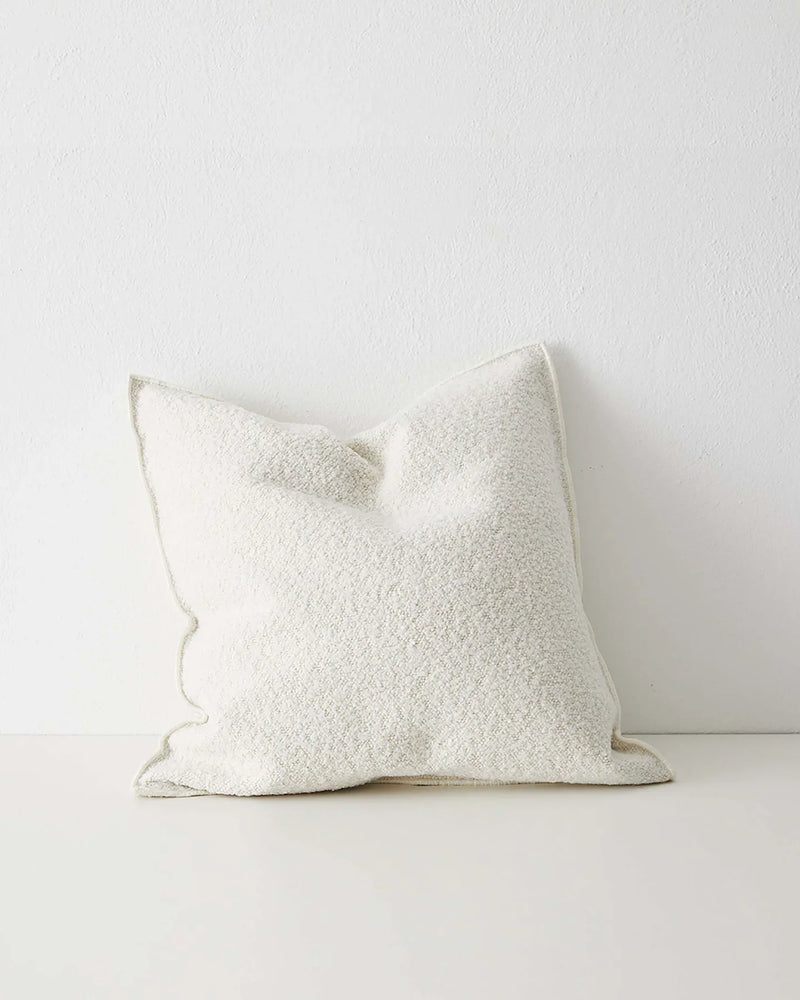 Weave Home Alberto Boucle Cushion Ivory