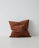 Weave Home Ava Velvet Cushion Cinnamon