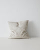 Weave Home Ava Velvet Cushion Ecru