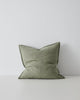 Weave Home Como Cushion Olive