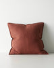 Weave Home Como Cushion Rosewood