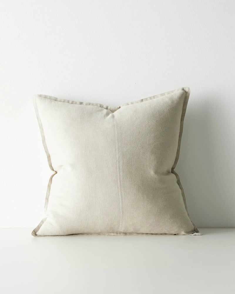Weave Home Como Linen Cushion Oatmeal