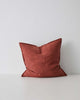 Weave Home Como Linen Cushion Sienna