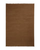Weave Home Emilio Toffee Linen Flat Weave Rug