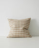 Weave Home Giovanni Bouclé Houndstooth Cushion Oatmeal