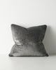 Weave Home Tempo Chenille Cushion Coal