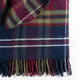 Tartan NZ Wool Throw - Morello Check