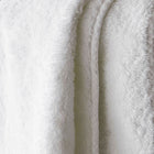 Super Pile Cotton Face Cloth - White