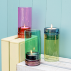 Remember: Glass Lantern 'Lys' - Lime