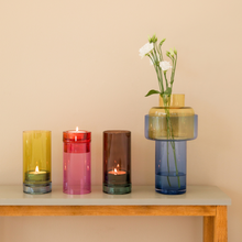 Remember: Glass Lantern 'Lys' - Lime
