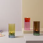 Remember: Glass Lantern 'Lys' - Lime