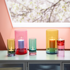 Remember: Glass Lantern 'Lys' - Lime