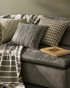 Weave Gigi Slate Cushion - Wool Blend Boucle -  4 left in stock - 50*50cm